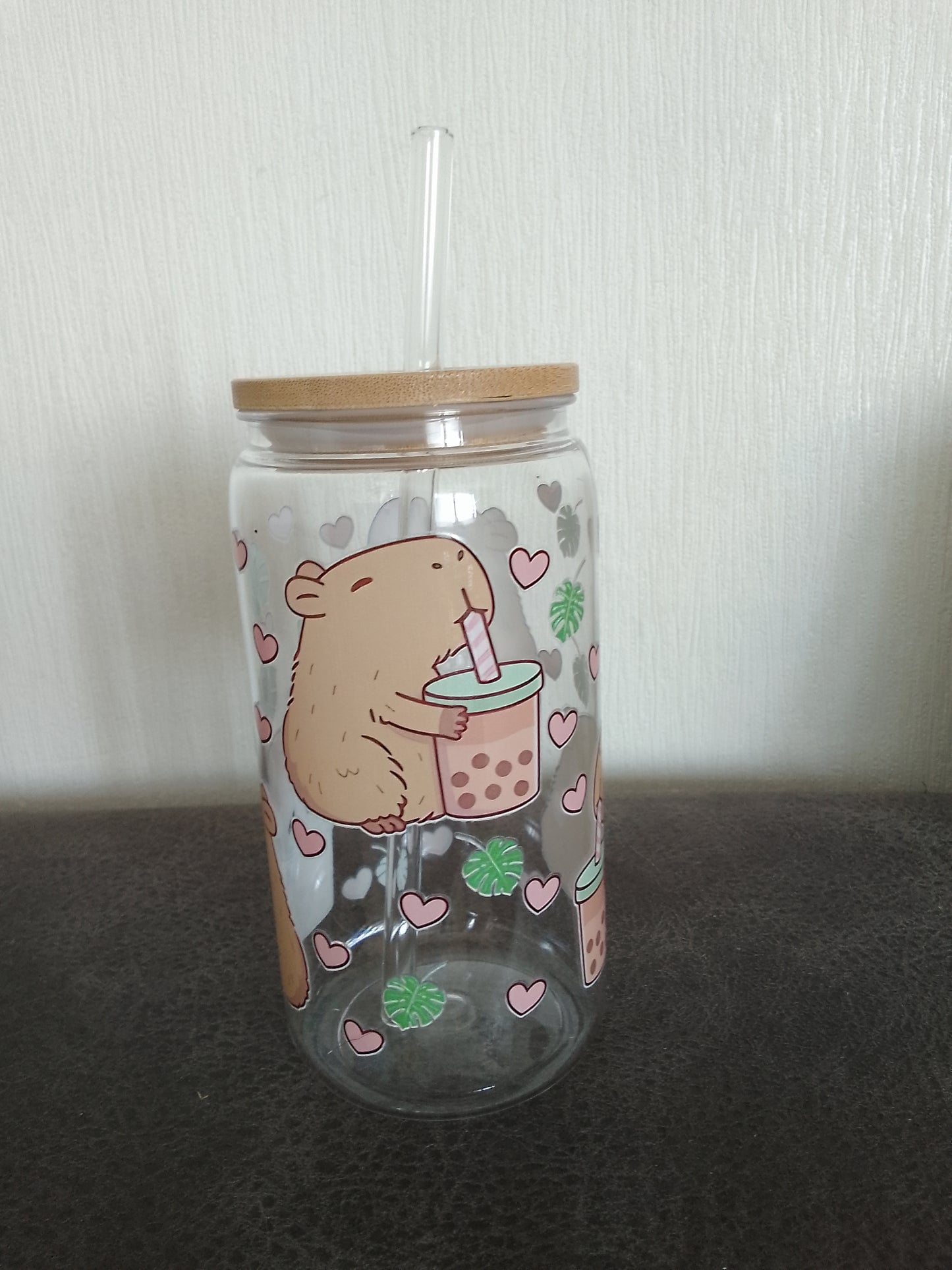 Capybara Trinkbecher aus Kunststoff – 500 ml
